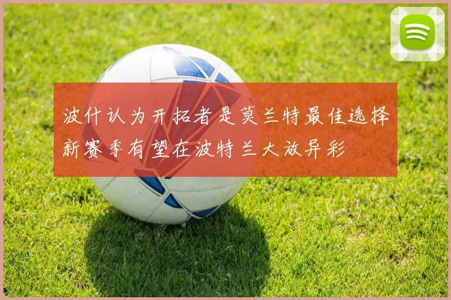 波什认为开拓者是莫兰特最佳选择新赛季有望在波特兰大放异彩